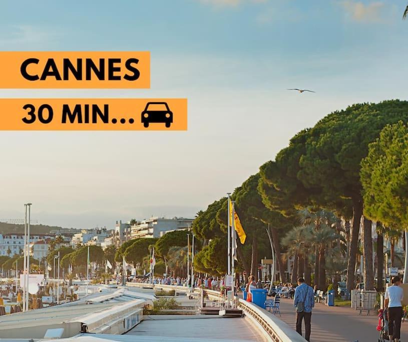 Lumineux, Tout Confort, Wifi & Terrace & Parking Saint-Laurent-du-Var Dış mekan fotoğraf